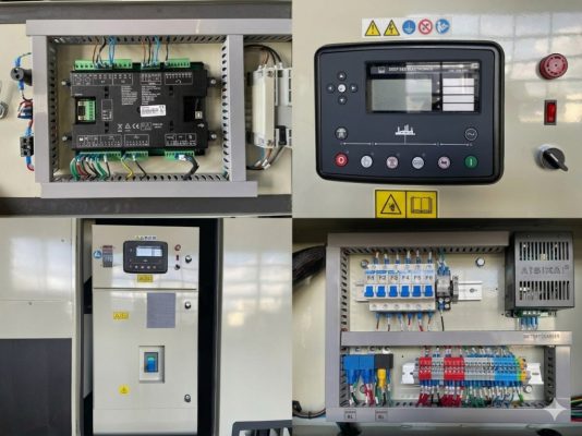 Động cơ máy phát điện Cummins mạnh mẽ, đầu phát Stamford, bảng điều khiển Deepsea cung cấp bởi HTP-Genset