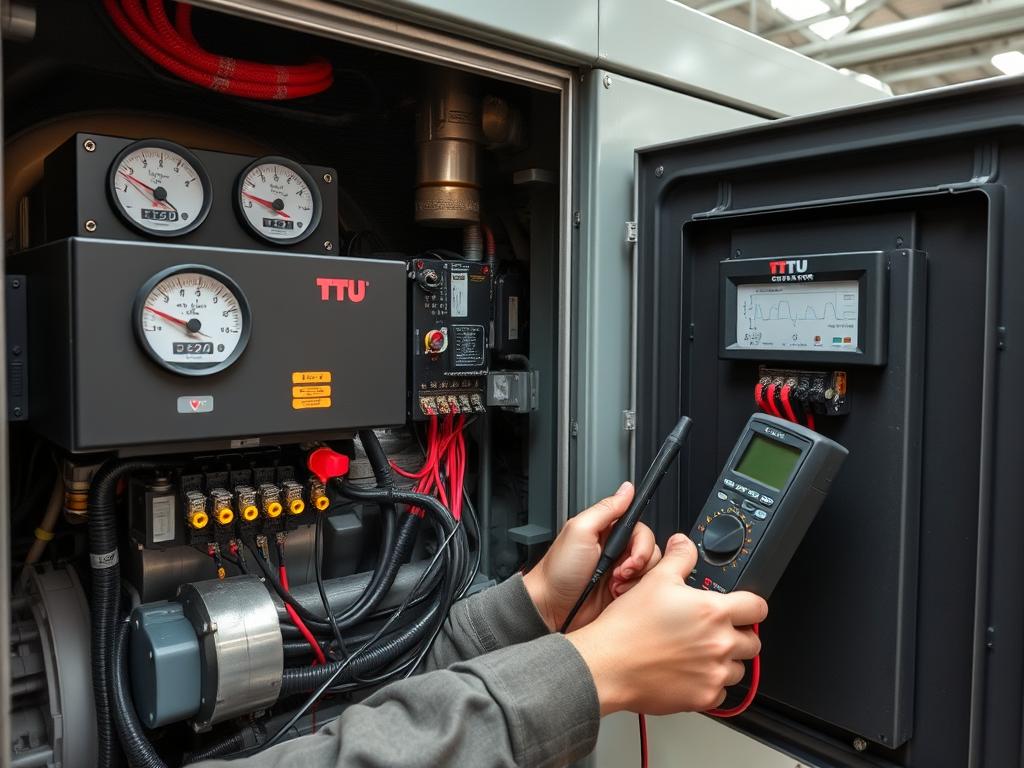 Máy phát điện MTU không phát điện