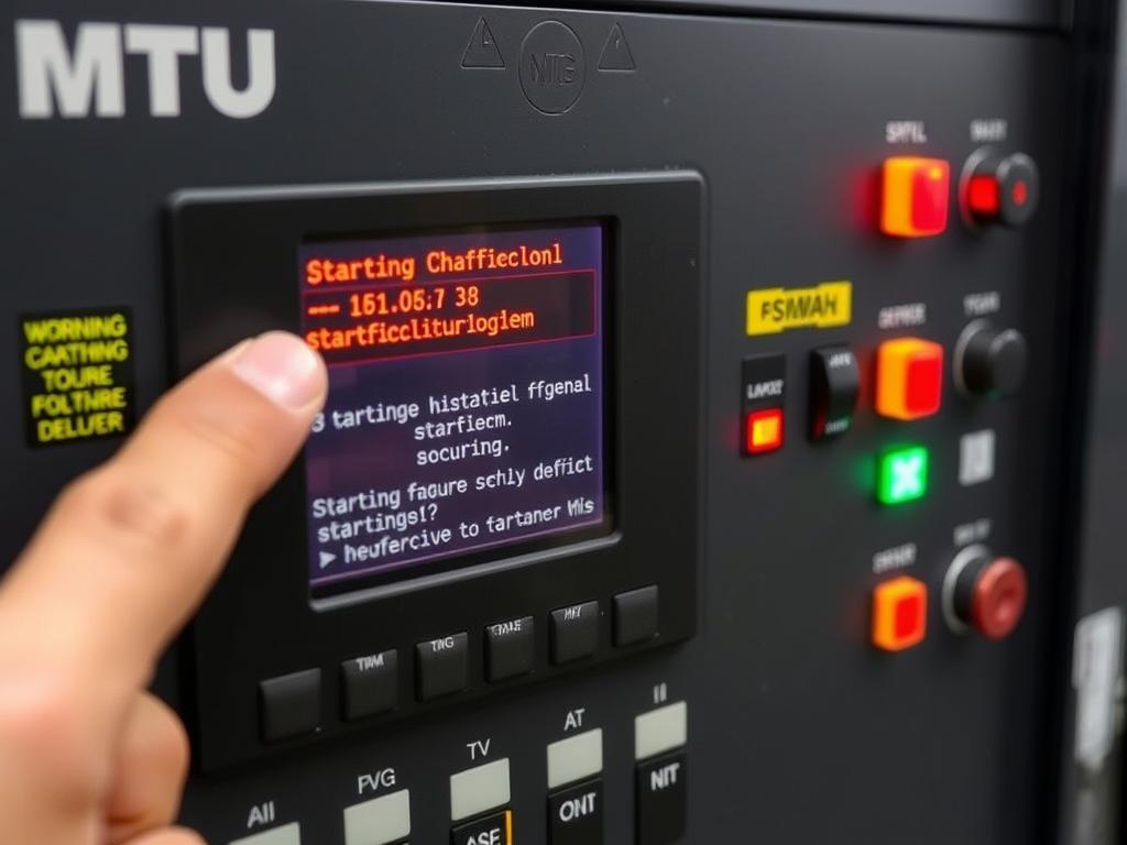 Máy phát điện MTU không khởi động