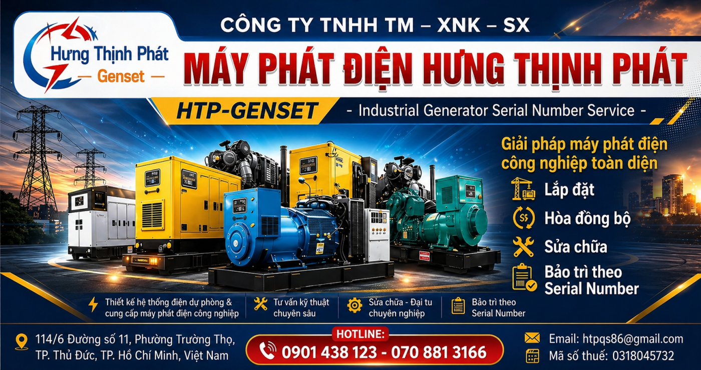 Công Ty TNHH TM-XNK-SX Máy Phát Điện Hưng Thịnh Phát